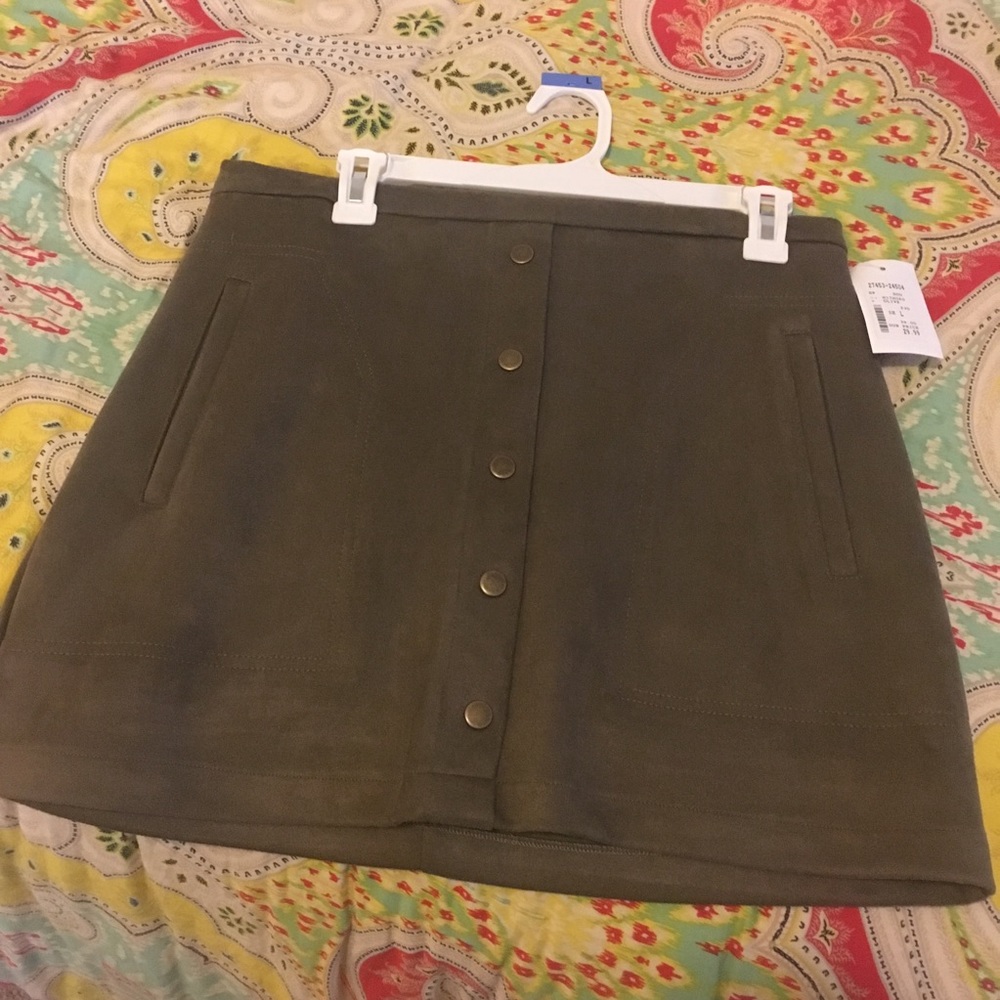 Ivy & Leo Brand New Suede Skirt